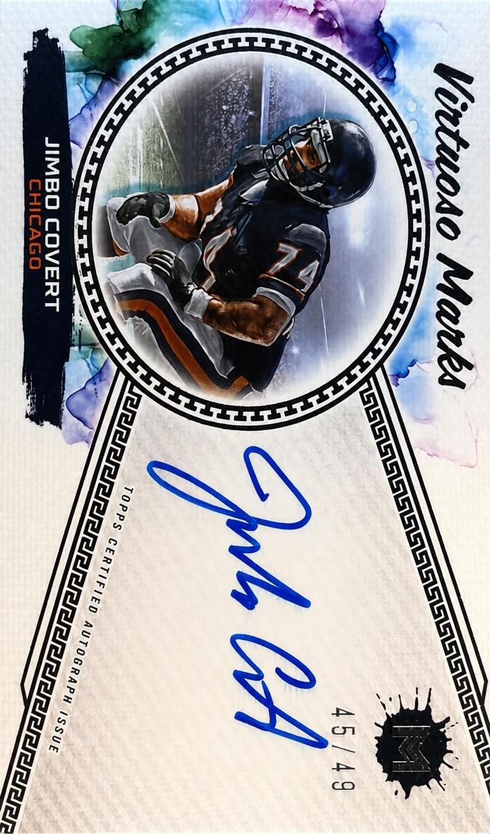 2023 Topps Motif Football Ultramarine Blue Jimbo Covert #VM-JC