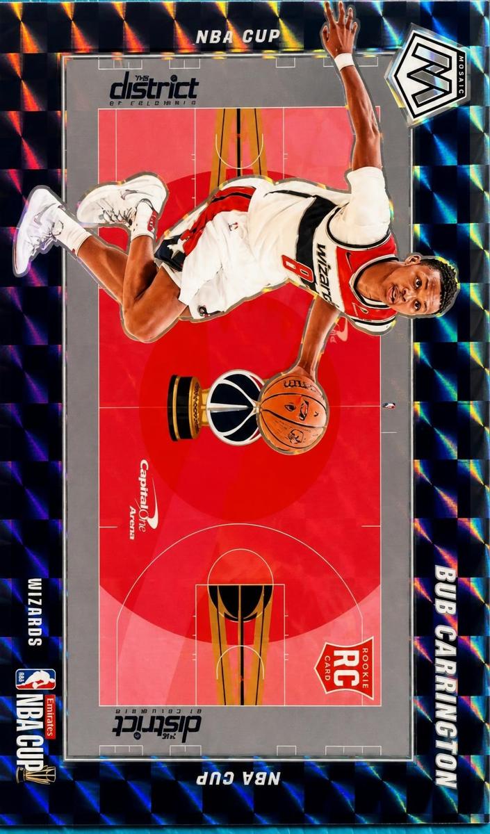 2024 Panini Mosaic Basketball Bub Carrington #3