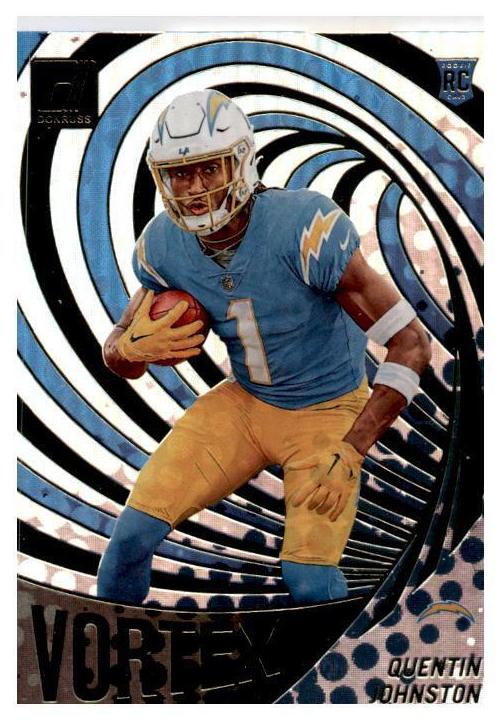 2023 Panini Donruss Football Quentin Johnston #VOR-25