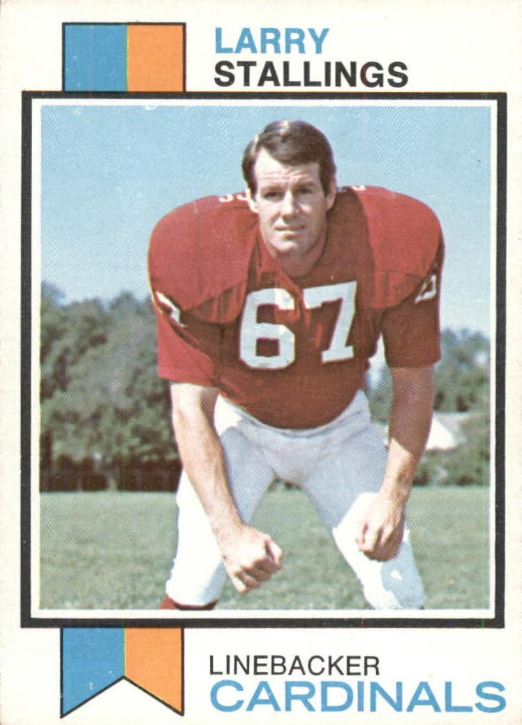 1973 Topps Football Larry Stallings #352