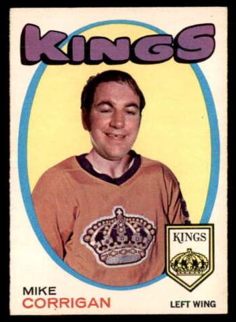 1971 O-Pee-Chee Hockey Mike Corrigan #157