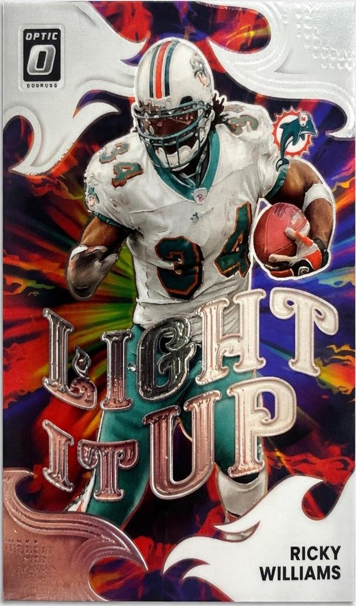 2025 Donruss Optic Football Ricky Williams #16 RAW Ungraded