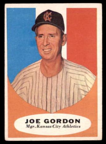 1961 Topps Baseball Joe Gordon #224 PSA 8.5