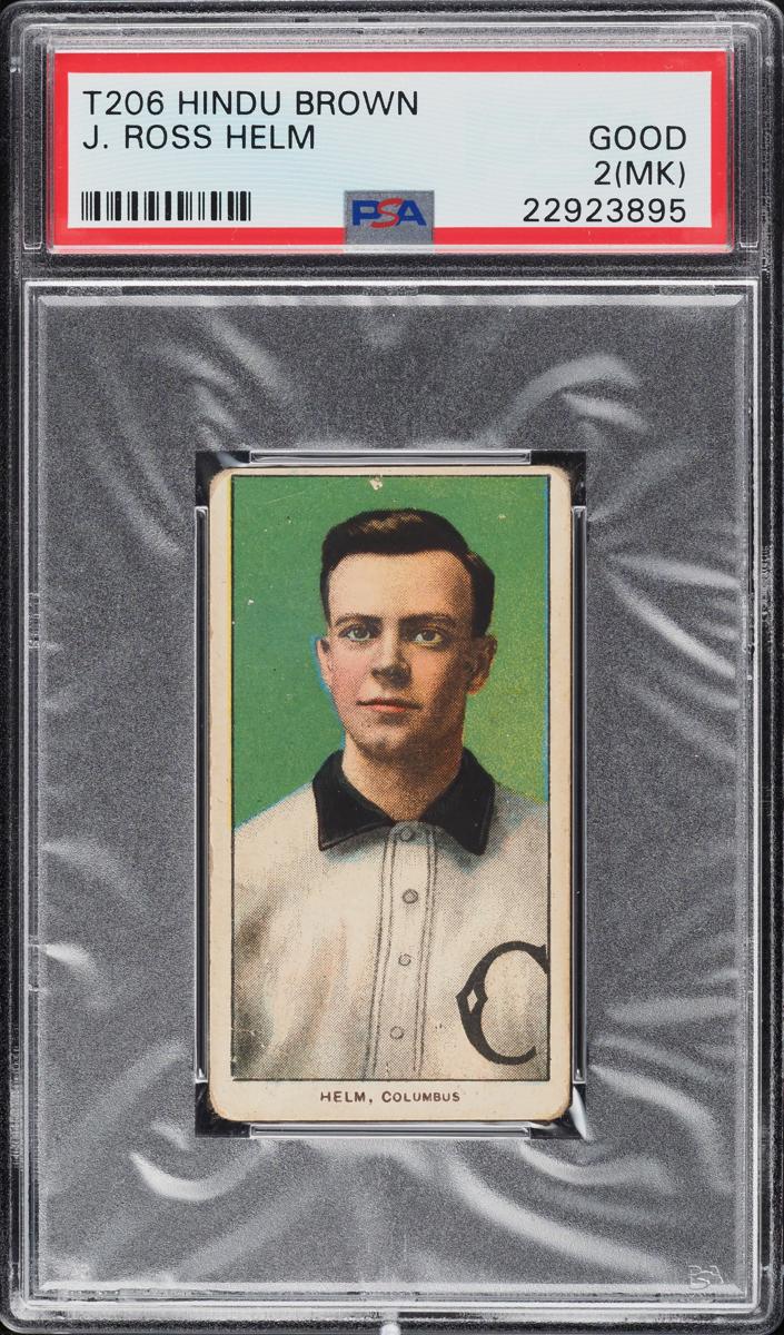 1909-11 T206 Baseball J. Ross Helm #NNO