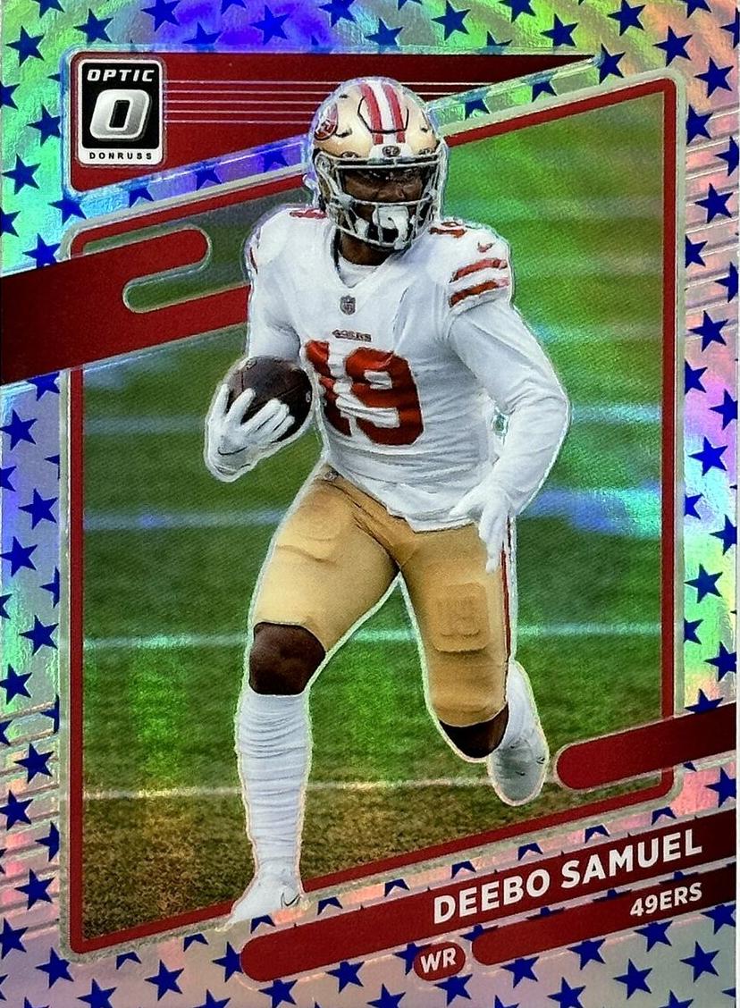 2021 Donruss Optic Football Stars Deebo Samuel #190