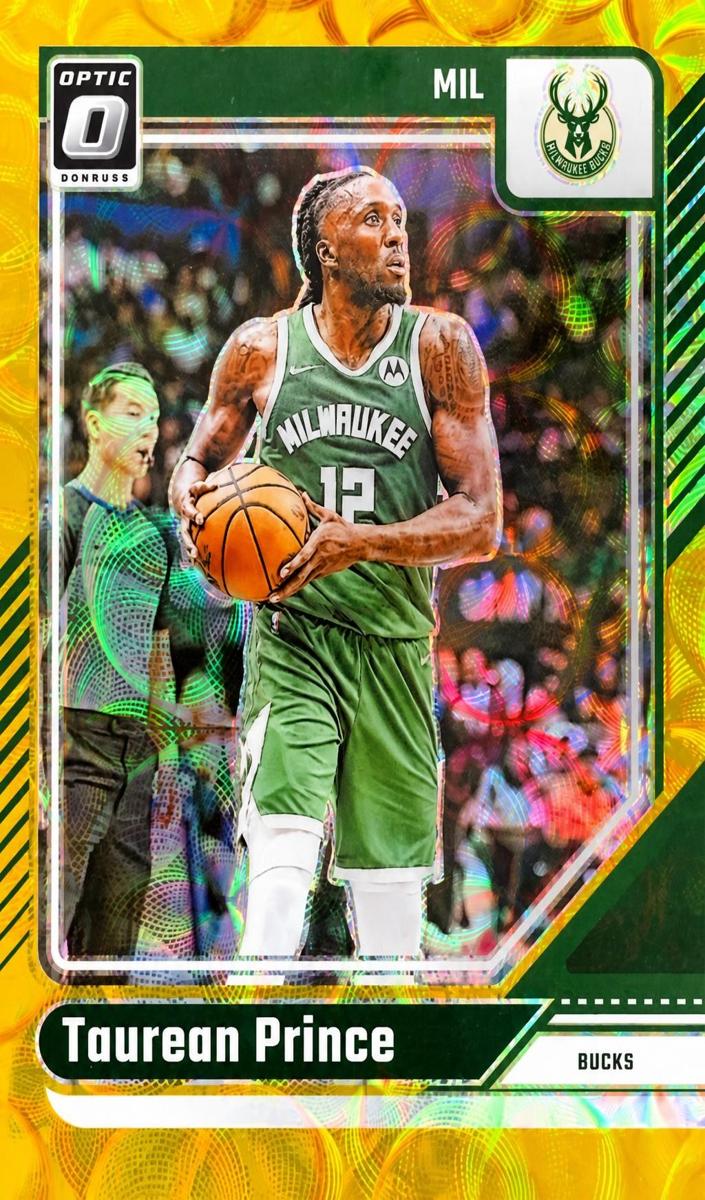2024 Donruss Optic Basketball Gold International Taurean Prince #5