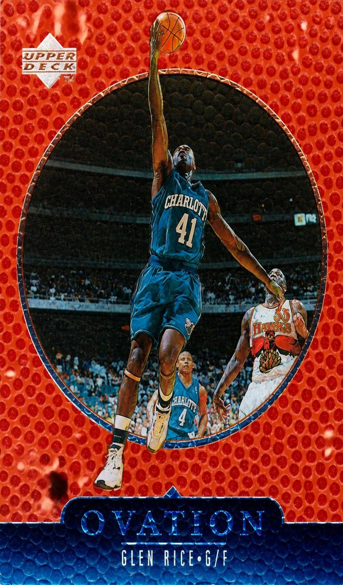 1998 Upper Deck Ovation Basketball Glen Rice #5
