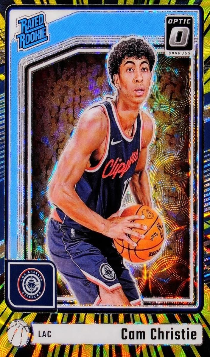 2024 Donruss Optic Basketball Electricity International Cam Christie #284