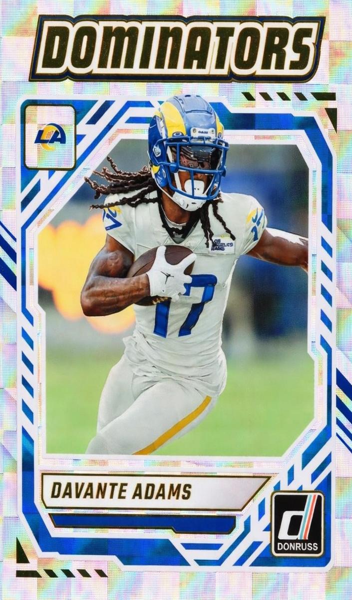 2025 Panini Donruss Football Davante Adams #DOM-ADS