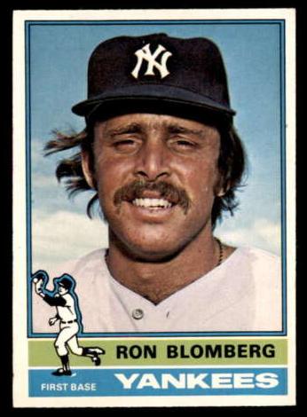 1976 O-Pee-Chee Baseball Ron Blomberg #354