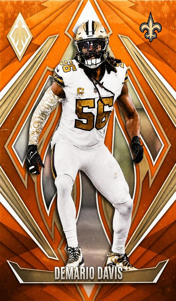 2024 Panini Phoenix Football Orange Demario Davis #41
