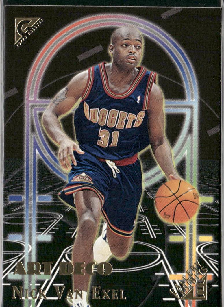 1999 Topps Gallery Basketball Nick Van Exel #GE26