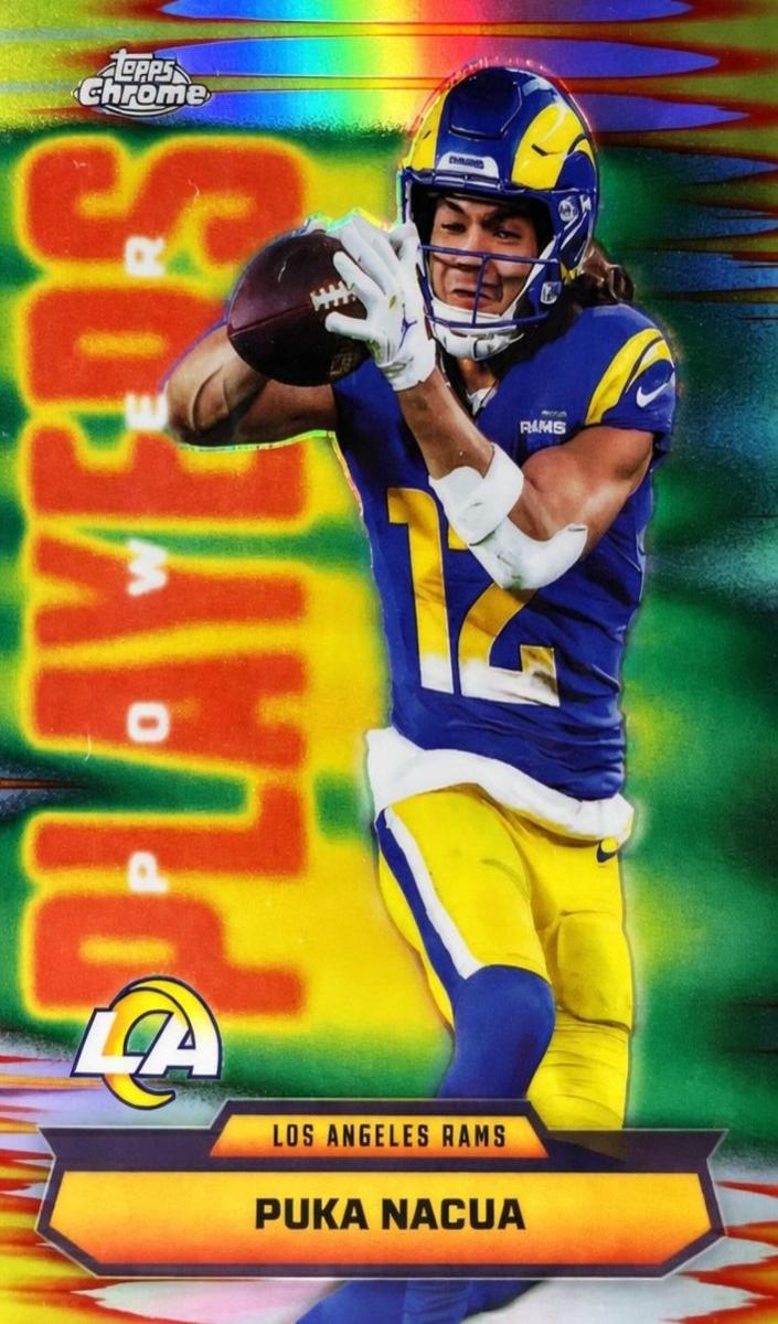 2025 Topps Chrome Football Refractor Puka Nacua #PP-24
