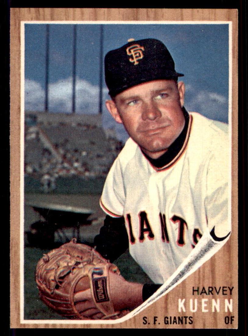 1962 Topps Baseball Harvey Kuenn #480 PSA 7