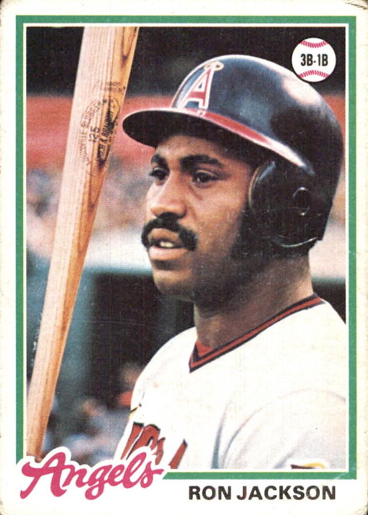 1978 Topps Baseball Ron Jackson #718