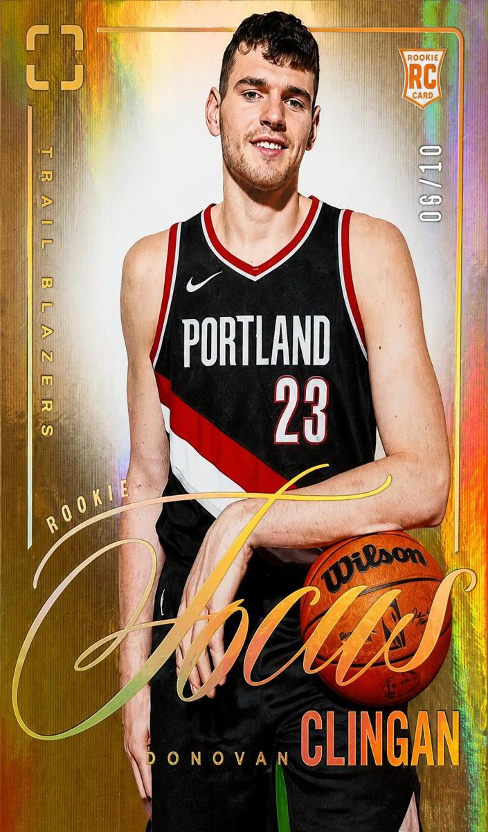 2024 Panini PhotoGenic Basketball Gold Donovan Clingan #1