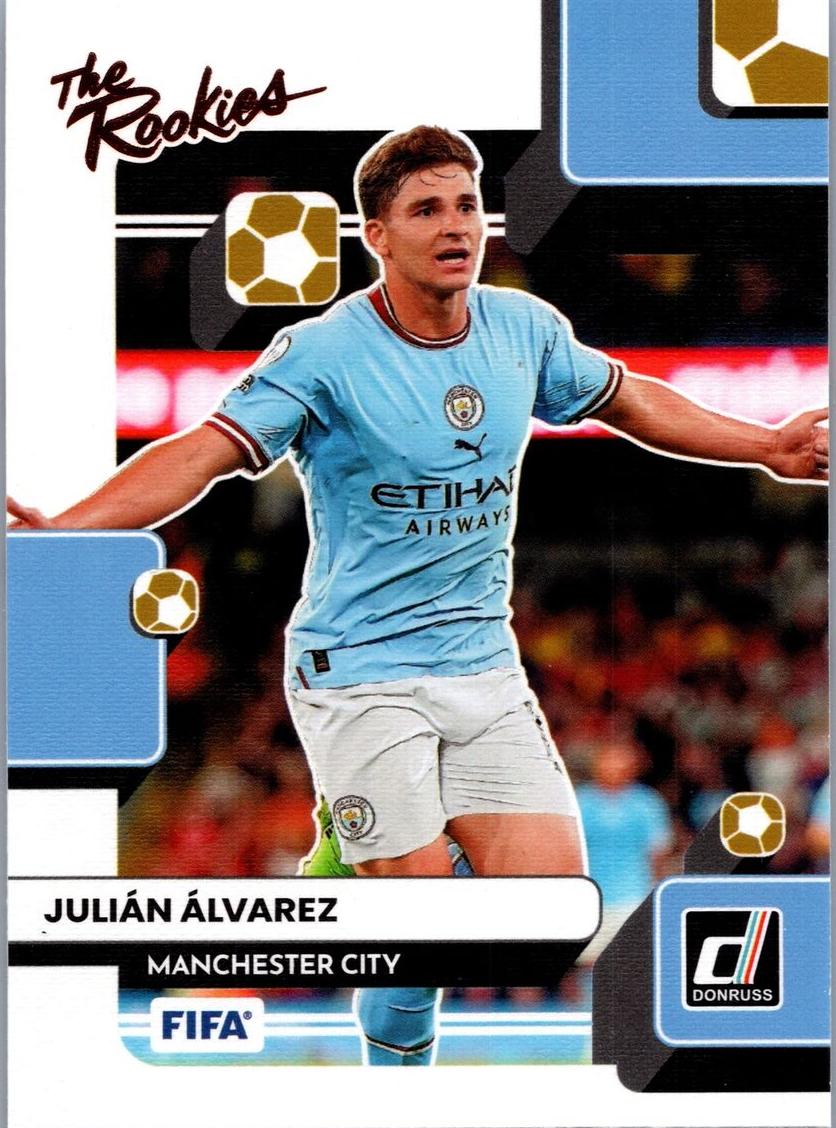 2022 Panini Donruss Soccer Julian Alvarez #22