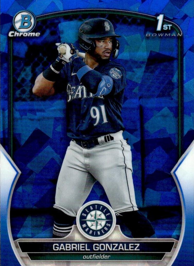 2023 Bowman Sapphire Baseball Gabriel Gonzalez #BCP-133