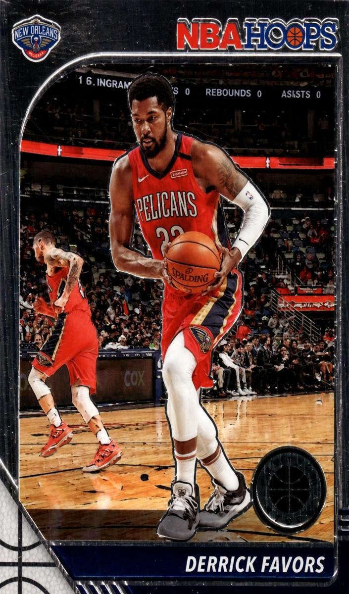 2019 Panini Hoops Premium Stock Basketball Derrick Favors #190