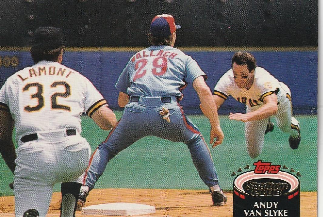 1992 Topps Stadium Club Baseball Andy Van Slyke #232