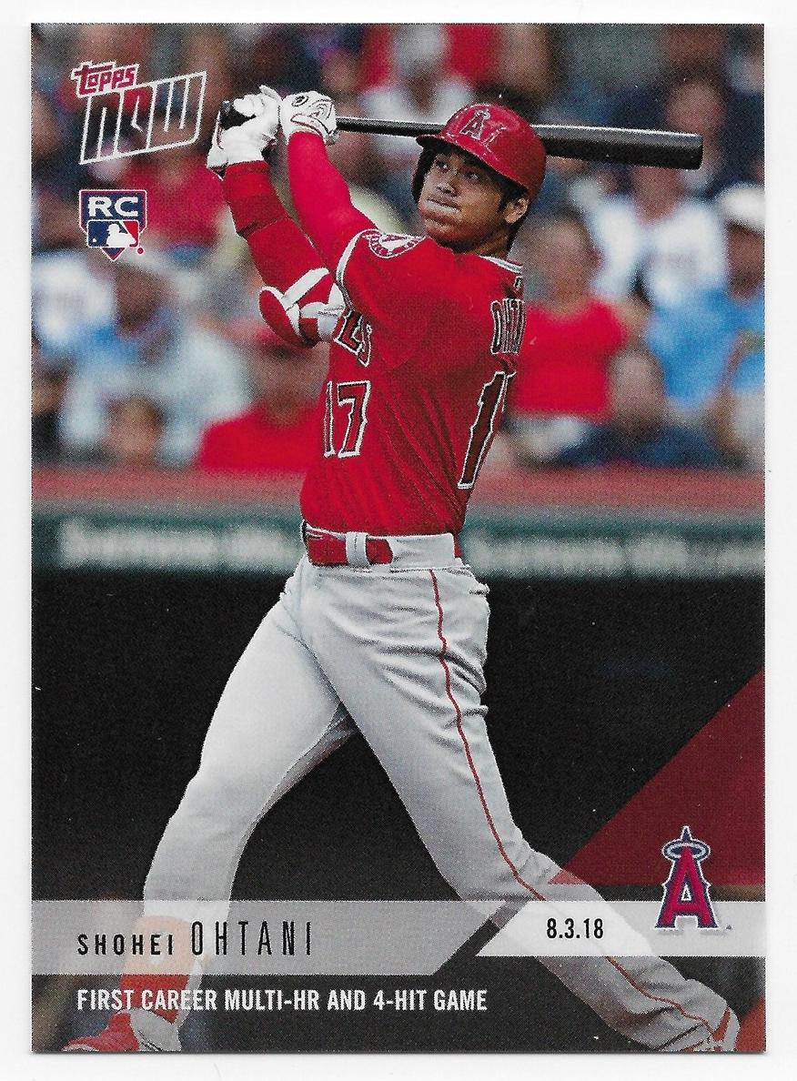 2018 Topps Now Baseball Shohei Ohtani #553