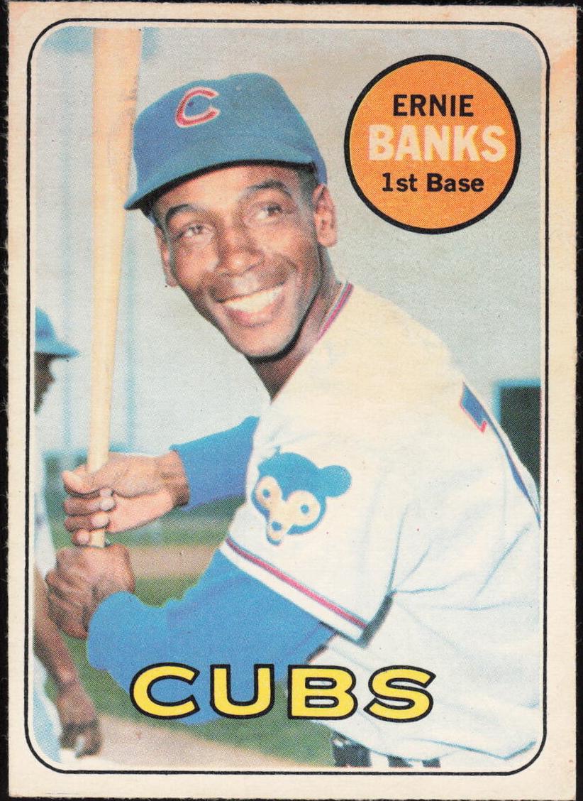 1969 O-Pee-Chee Baseball Ernie Banks #20