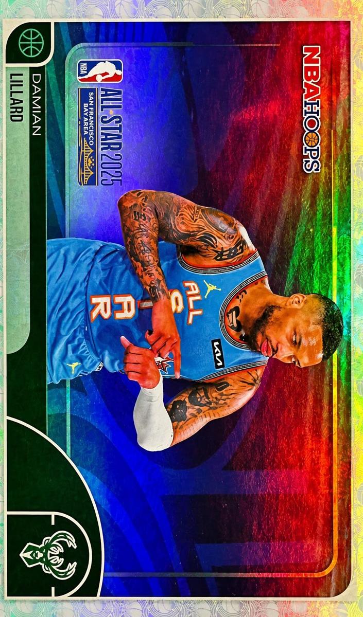 2025 Topps NBA Hoops Basketball Damian Lillard #274