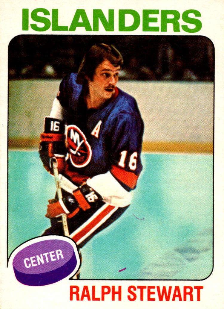 1975 O-Pee-Chee Hockey Ralph Stewart #182 PSA 7