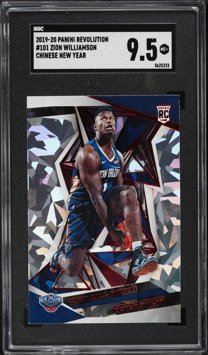 2019 Panini Revolution Basketball Chinese New Year Zion Williamson #101