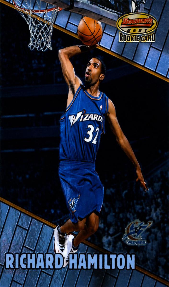 1999 Bowman's Best Basketball Richard Hamilton #107 PSA 8.5