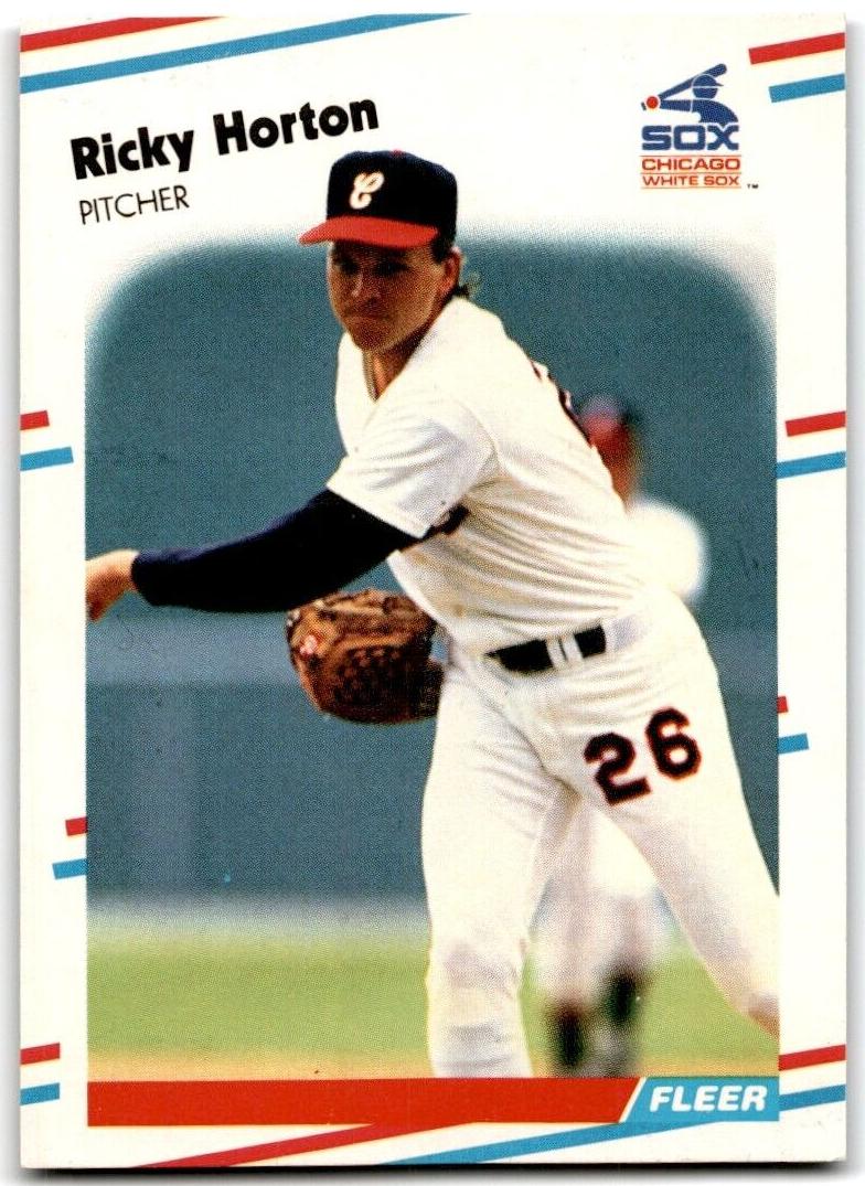 1988 Fleer Update Baseball Ricky Horton #U-17