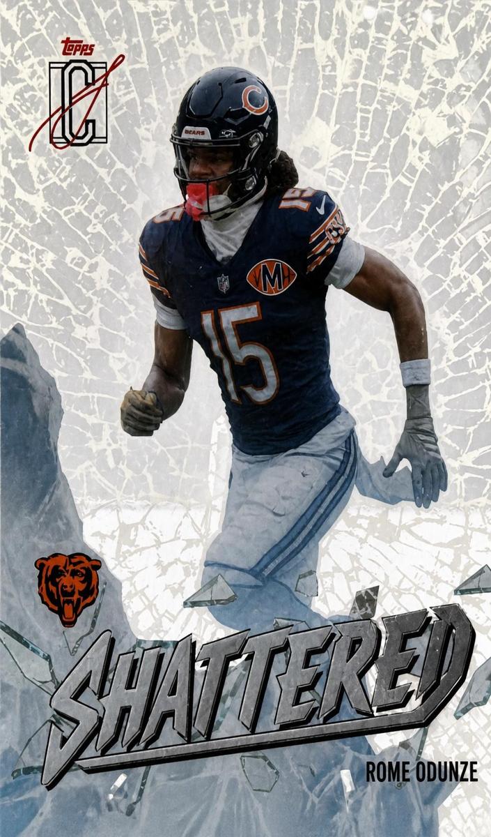 2025 Topps Signature Class Football Rome Odunze #S-6