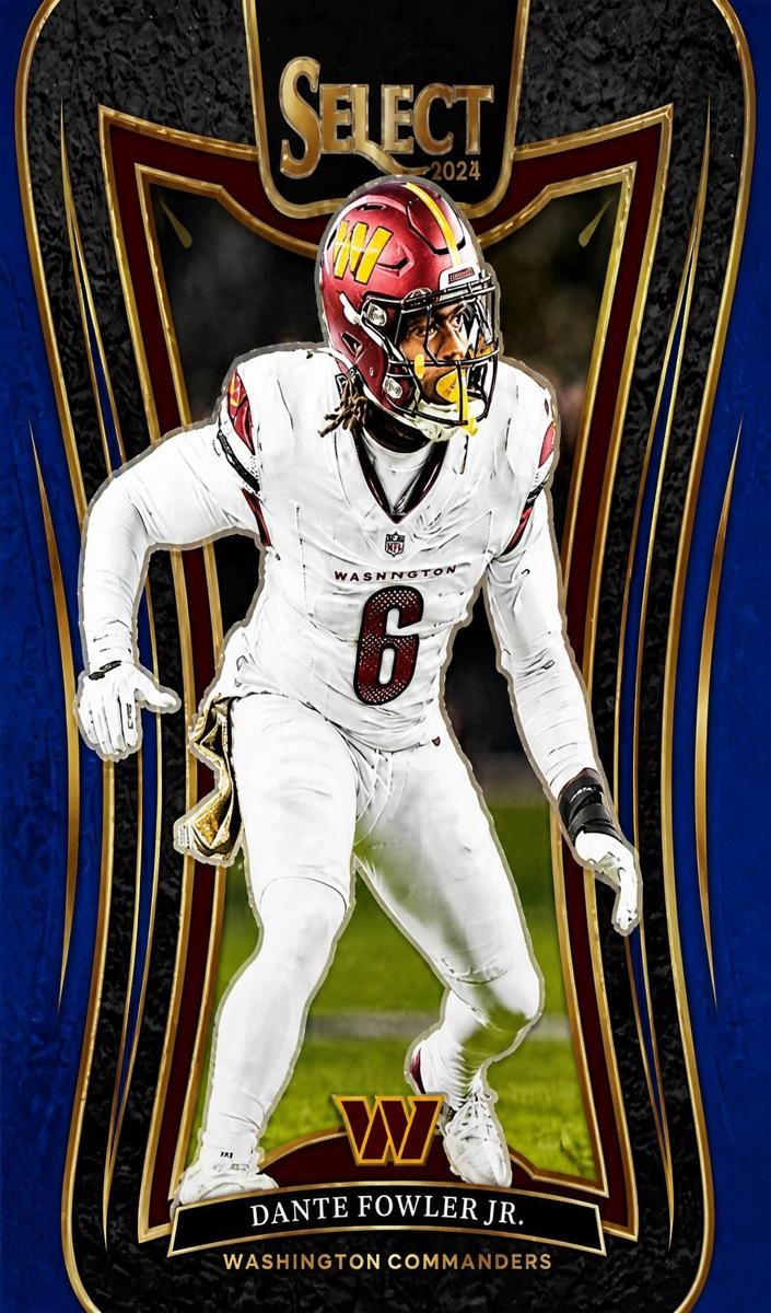 2024 Panini Select Football Blue Dante Fowler Jr. #325