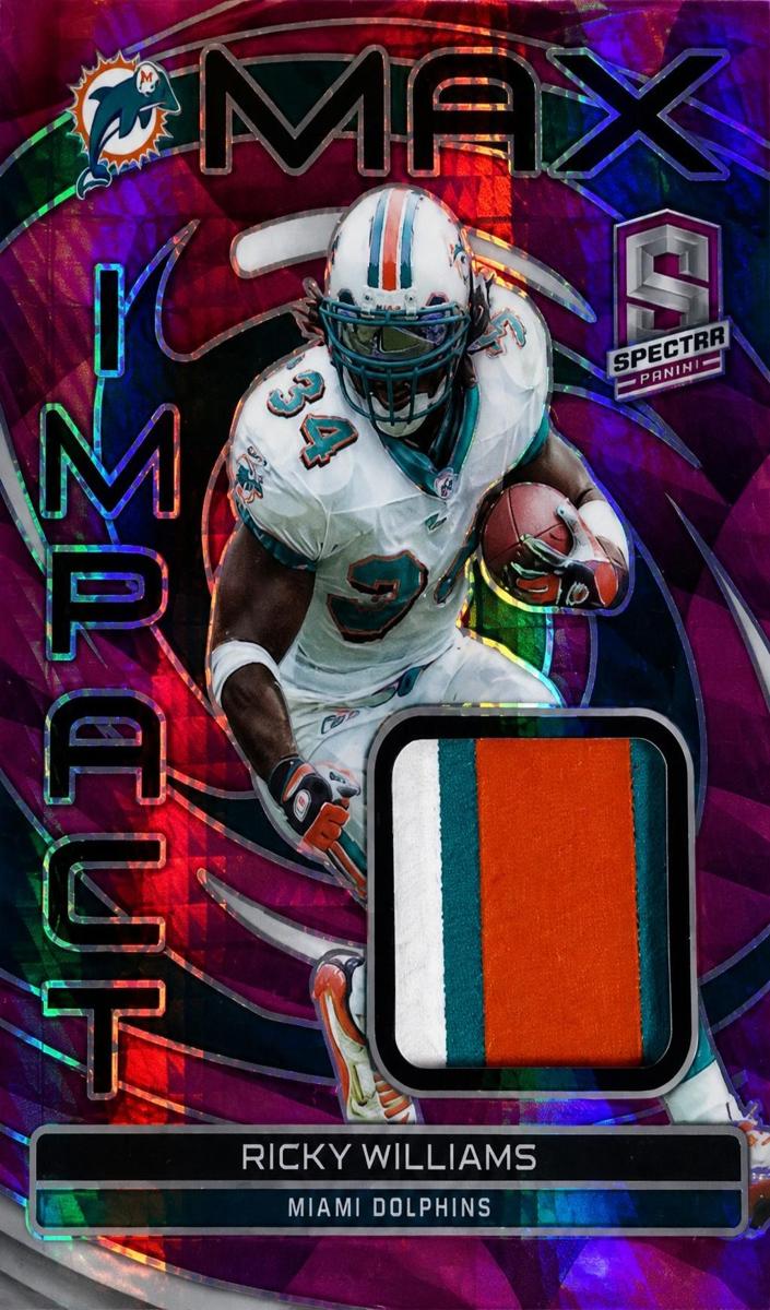 2023 Panini Spectra Football Neon Pink Ricky Williams #MI-RWI