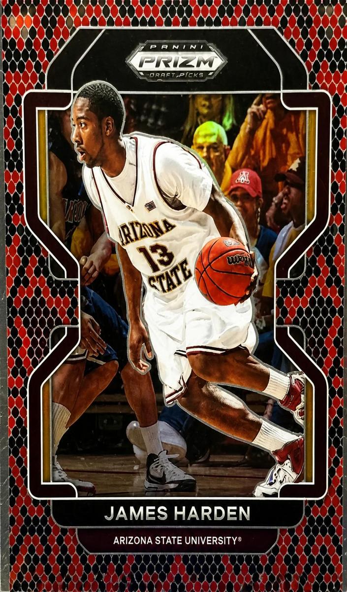 2022 Panini Prizm Draft Picks Basketball Venom James Harden #20