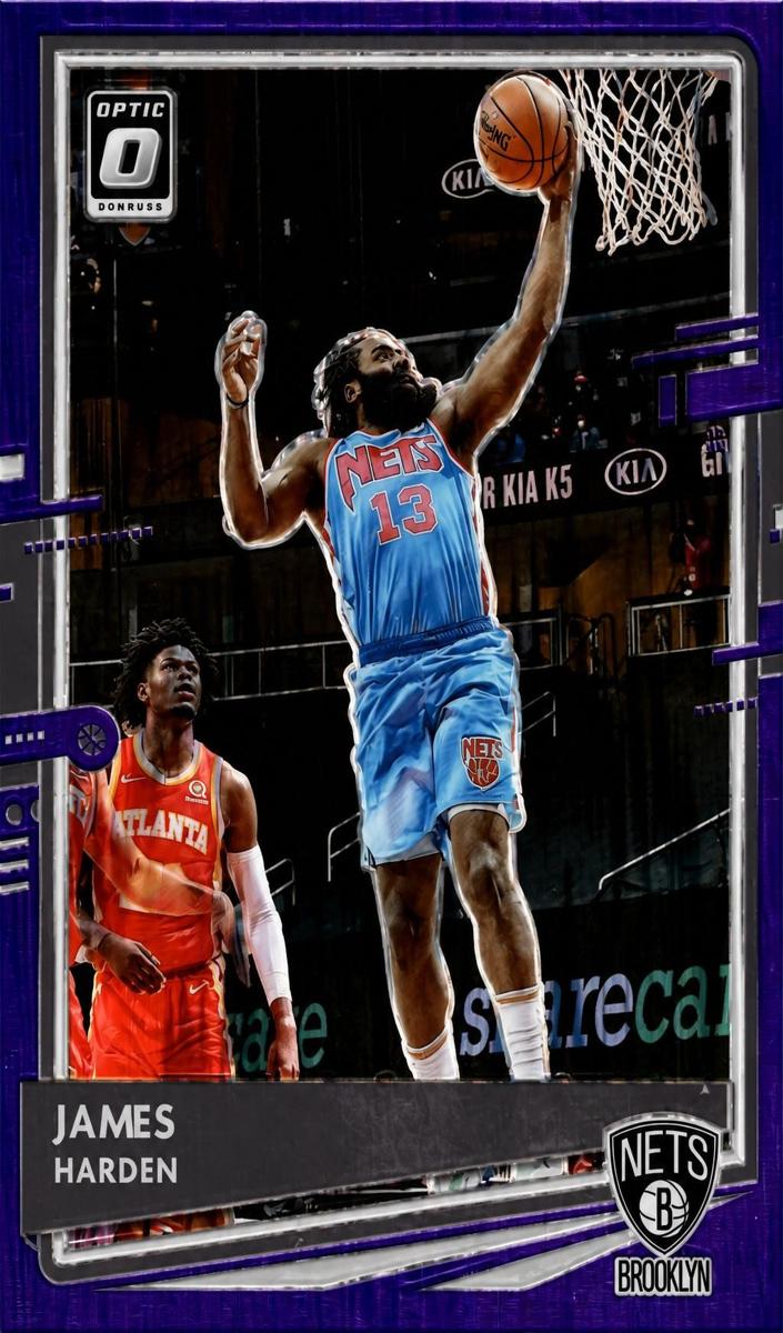 2020 Donruss Optic Basketball James Harden #134