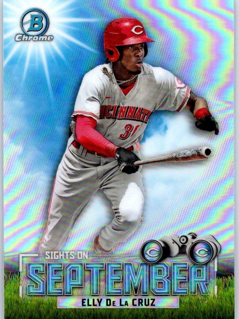 2023 Bowman Baseball Elly De La Cruz #SOS-7 PSA 9