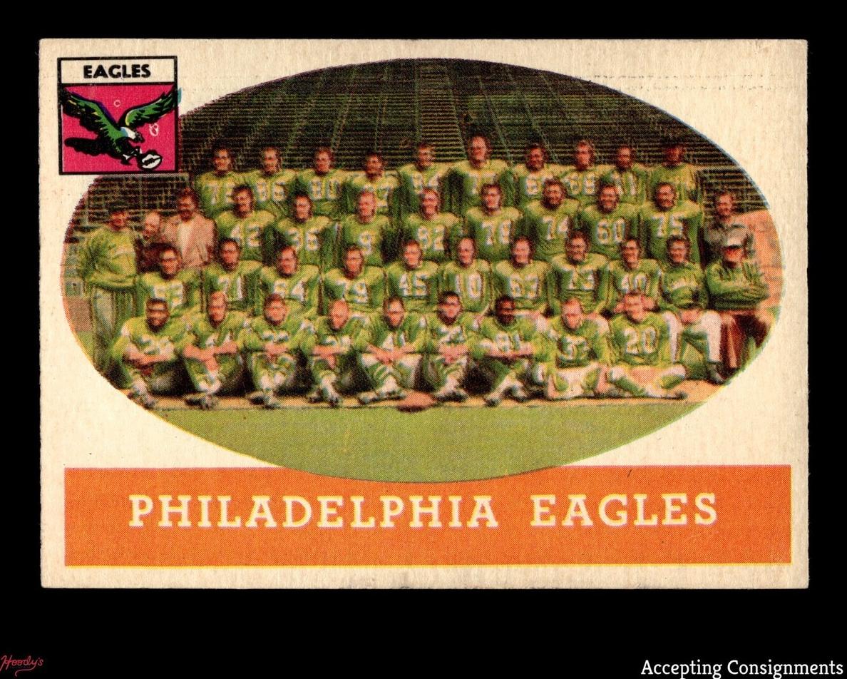 1958 Topps Football Philadelphia Eagles #109 PSA 6.5
