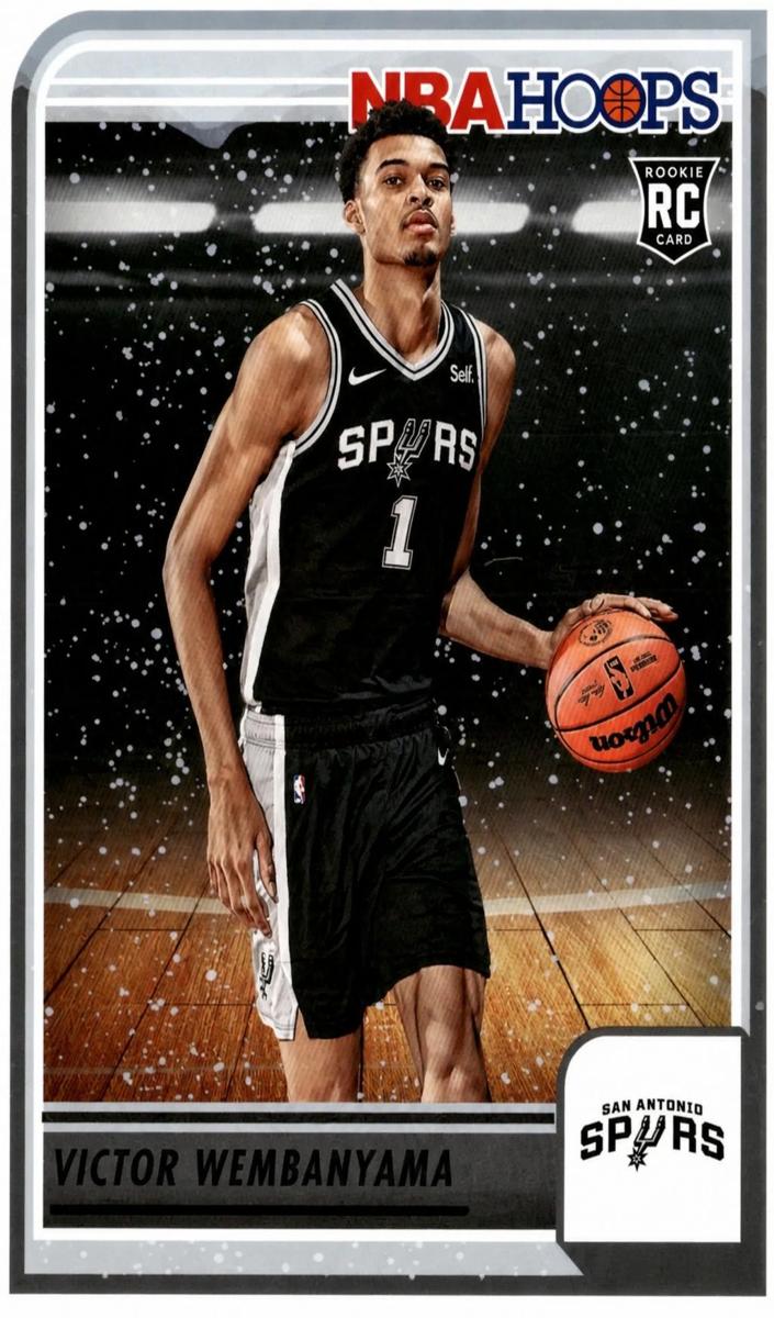 2023 Panini Hoops Basketball Purple Winter Victor Wembanyama #277
