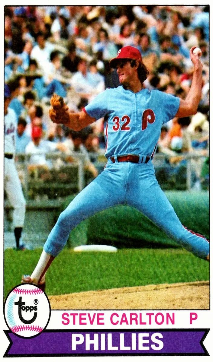 1979 Topps Burger King Philadelphia Phillies Baseball Steve Carlton #4