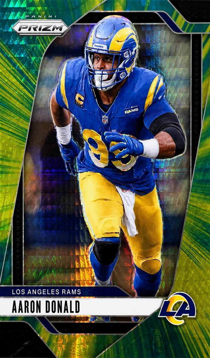 2024 Panini Prizm Football Hyper Aaron Donald #172
