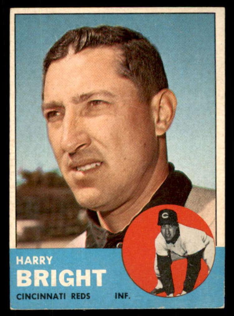 1963 Topps Baseball Harry Bright #304 PSA 8.5