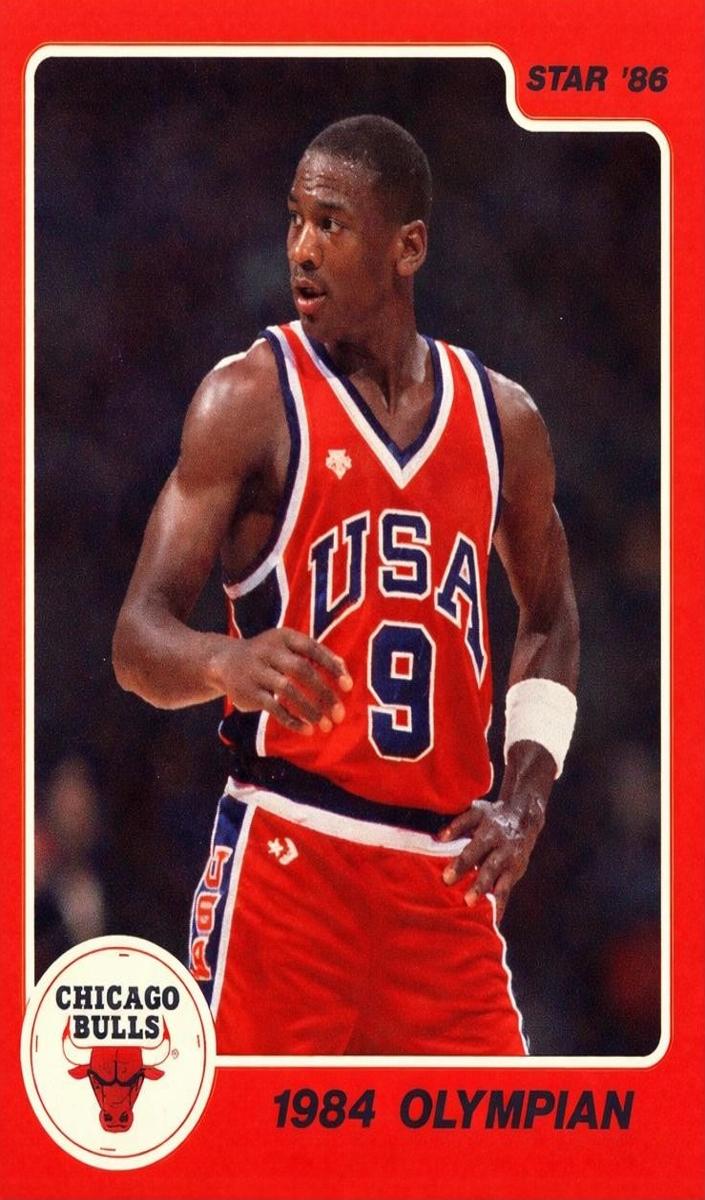 1986 Star Basketball Olympian Michael Jordan #3 BGS 9