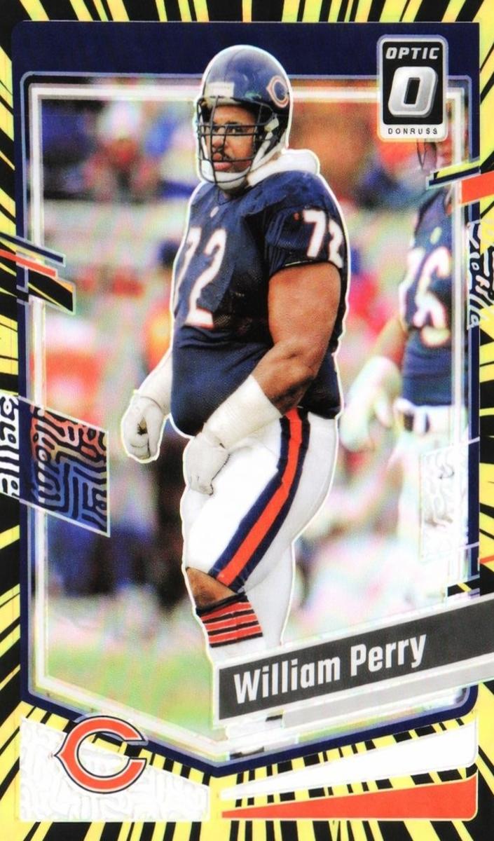 2023 Donruss Optic Football Electricity William Perry #37