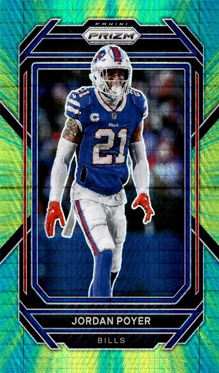 2022 Panini Prizm Football Hyper Jordan Poyer #35