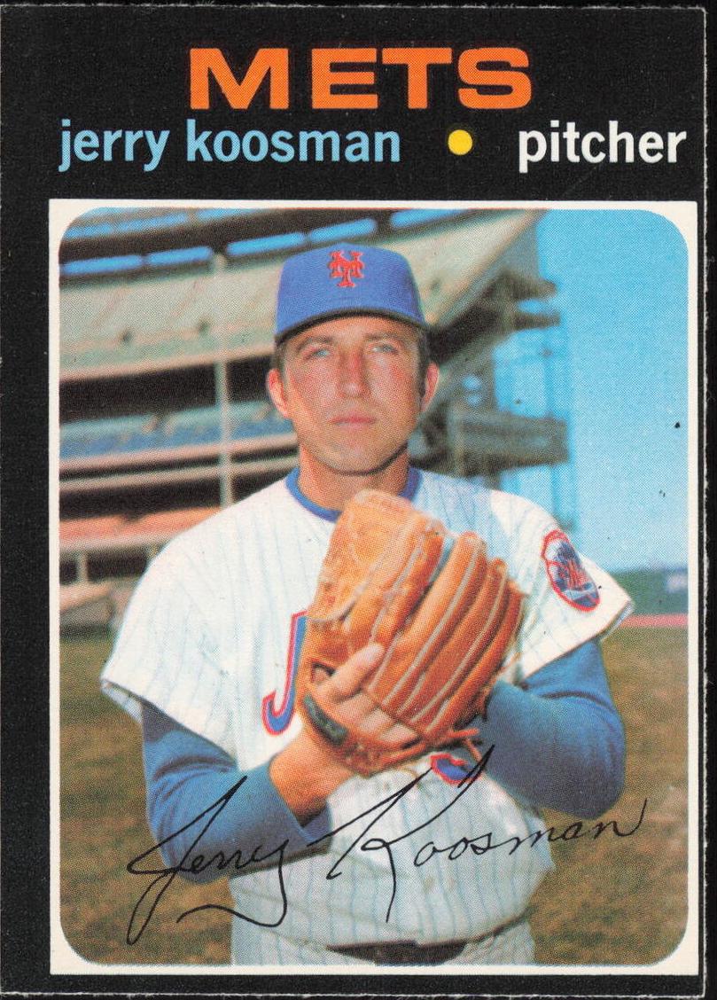 1971 O-Pee-Chee Baseball Jerry Koosman #335 PSA 6
