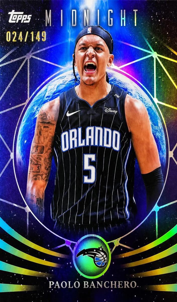 2025 Topps Midnight Basketball Morning Paolo Banchero #MF-7