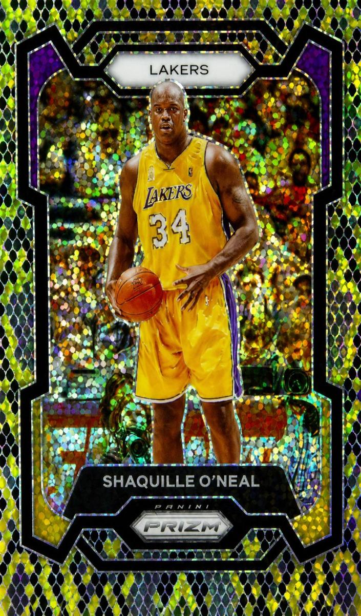 2023 Panini Prizm Basketball King Snake Shaquille O'Neal #181 PSA 10