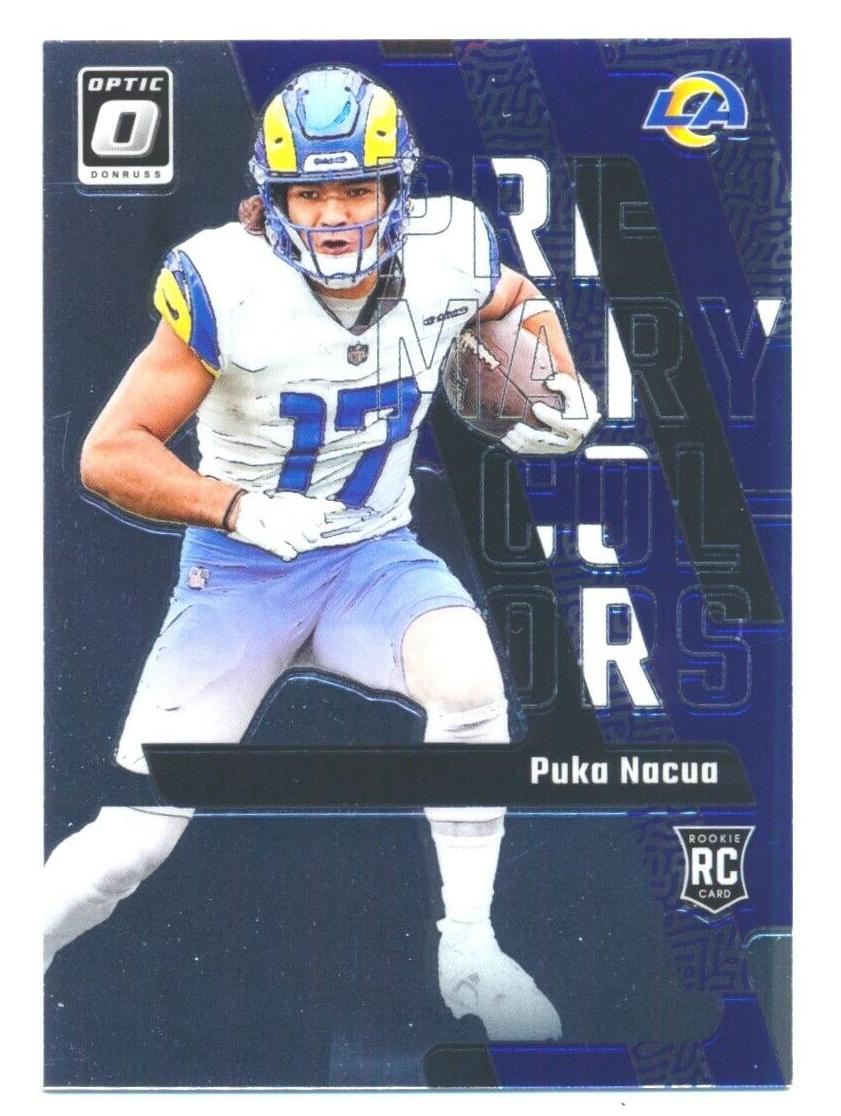 2023 Donruss Optic Football Puka Nacua #4 PSA 9