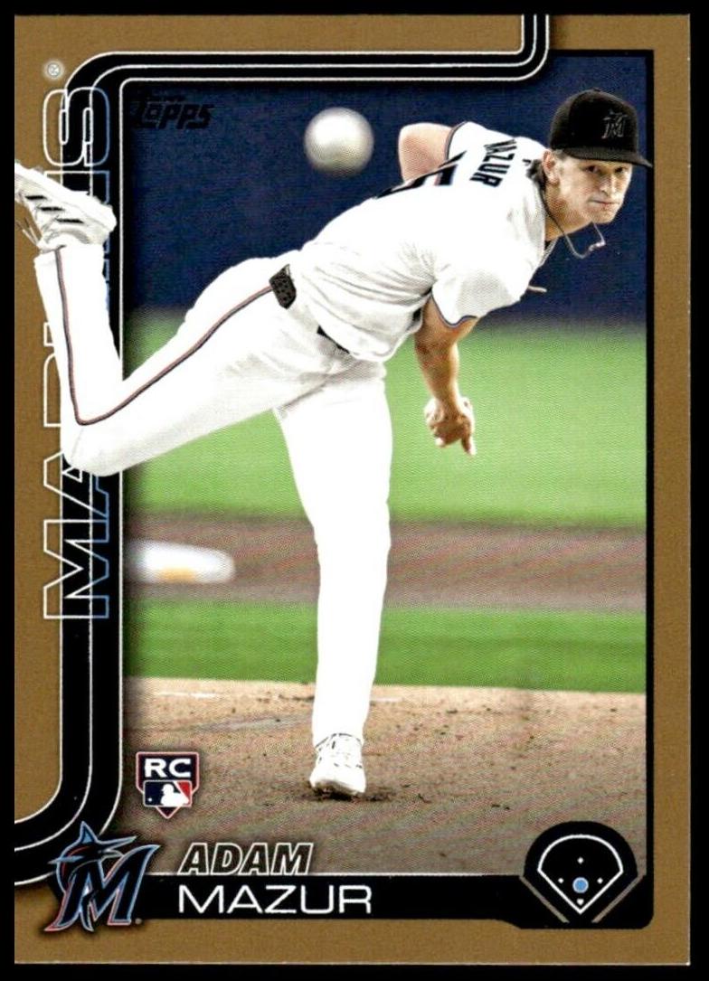 2025 Topps Baseball Gold Adam Mazur #309